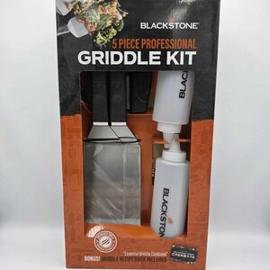 Blackstone Original 5-Piece Professional Griddle Accessory Stainless Tool Kit